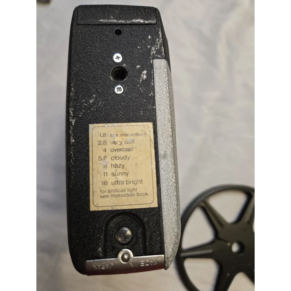 Vtg Argus Model 800‎ Movie Camera And Parts As Shown With Case